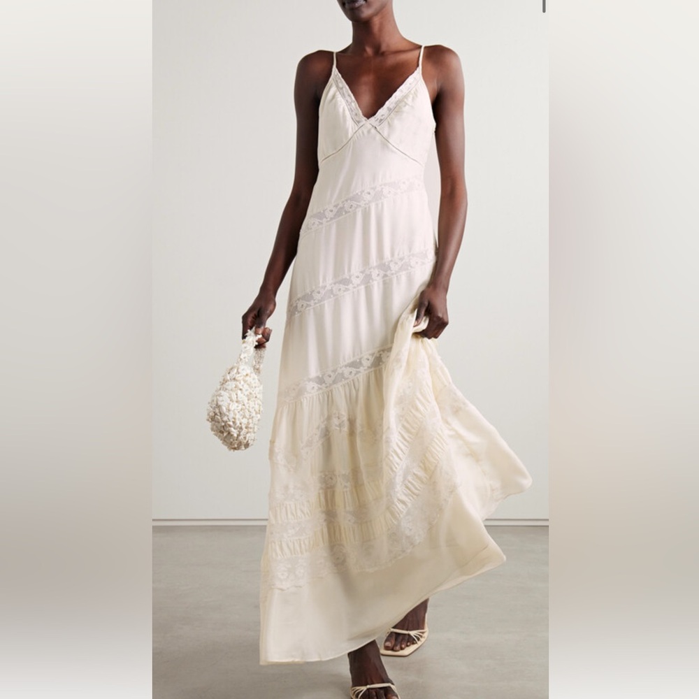 Loveshackfancy silk idalia dress